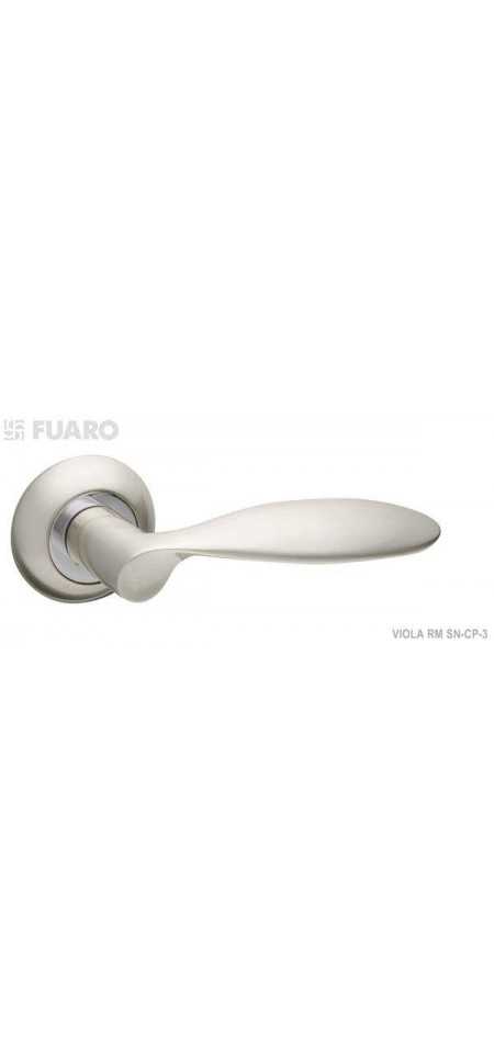 Ручка дверная на раздельном основании FUARO VIOLA RM/HD